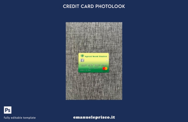 stile verificato modello frontale Bangladesh Agrani bank mastercard photolook